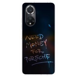 Átlátszó szilikon tok az alábbi mobiltelefonokra Huawei Nova 9 SE - Neon Nights