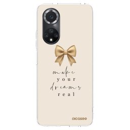 Átlátszó szilikon tok az alábbi mobiltelefonokra Huawei Nova 9 SE - Golden Dream