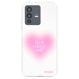 Átlátszó szilikon tok az alábbi mobiltelefonokra Vivo V23 5G - Rich Energy