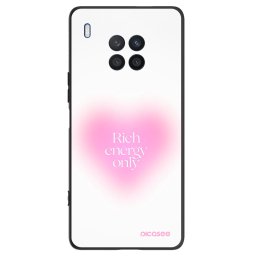 Fekete szilikon tok az alábbi mobiltelefonokra Honor 50 Lite - Rich Energy