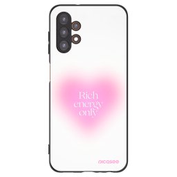 Fekete szilikon tok az alábbi mobiltelefonokra Samsung Galaxy A13 4G A135 - Rich Energy