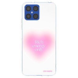 Átlátszó szilikon tok az alábbi mobiltelefonokra Honor X8 4G - Rich Energy