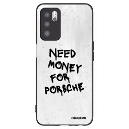 Fekete szilikon tok az alábbi mobiltelefonokra OPPO A16 - White Dollar