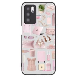 Fekete szilikon tok az alábbi mobiltelefonokra OPPO A16s - Glam Babe