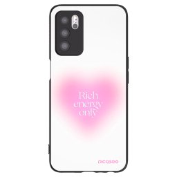Fekete szilikon tok az alábbi mobiltelefonokra OPPO A16s - Rich Energy