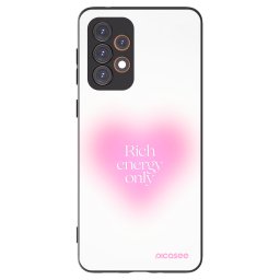 Fekete szilikon tok az alábbi mobiltelefonokra Samsung Galaxy A33 5G A336 - Rich Energy