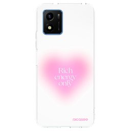 Átlátszó szilikon tok az alábbi mobiltelefonokra Vivo Y01 - Rich Energy