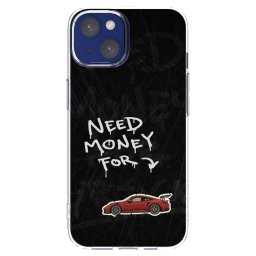 Átlátszó szilikon tok az alábbi mobiltelefonokra Apple iPhone 14 - Track Mode