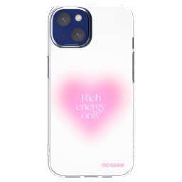 Átlátszó szilikon tok az alábbi mobiltelefonokra Apple iPhone 14 - Rich Energy