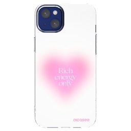 Átlátszó szilikon tok az alábbi mobiltelefonokra Apple iPhone 14 Plus - Rich Energy