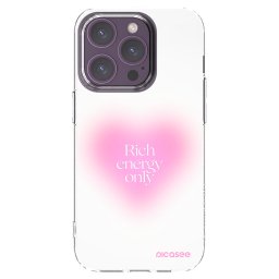 Átlátszó szilikon tok az alábbi mobiltelefonokra Apple iPhone 14 Pro - Rich Energy