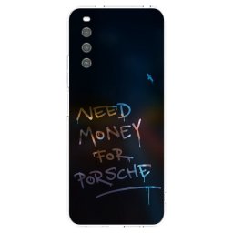 Átlátszó szilikon tok az alábbi mobiltelefonokra Sony Xperia 10 IV 5G - Neon Nights