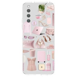 Átlátszó szilikon tok az alábbi mobiltelefonokra Sony Xperia 10 IV 5G - Glam Babe