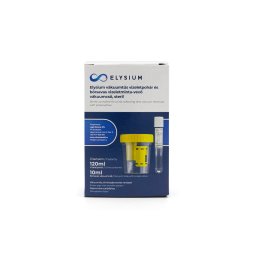 Elysium steril vákuumtűs vizeletgyűjtő pohár és bórsavas vizeletminta-vevő vákuumcső - 1 csomag