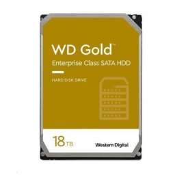 18TB 3,5 HDD SATA3 7200rpm 512MB WD Gold winchester PN: WD181KRYZ