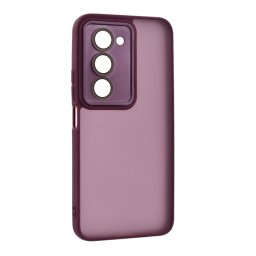 Szilikon telefonvédő (ütésállóság, akril hátlap, kameravédő) LILA Xiaomi Redmi 15 5G