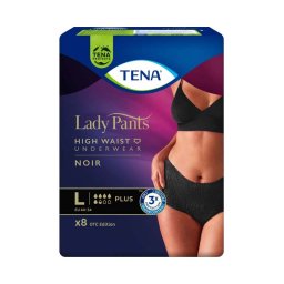 Tena Lady Pants Plus Noir nadrágpelenka L fekete 8x