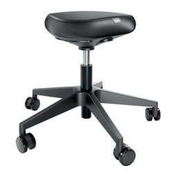 LEITZ Munkaszék, görgős, ergonomikus, LEITZ "Ergo Comfort", sötétszürke