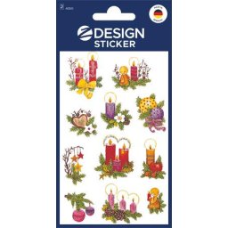 AVERY ZWECKFORM Matrica, papír, 2 ív, 76x120 mm, AVERY ZWECKFORM, "Z-Design No.4050", díszes fenyőágak