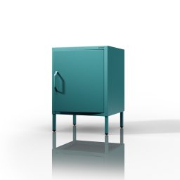 MIA 1563 éjjeliszekrény 424 × 595 × 400 mm, Modern tengerszínű -