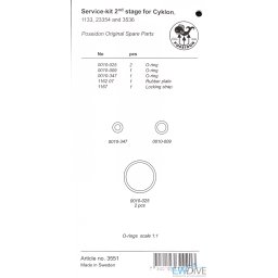 Szerviz kit 2. lépcső Cyklon