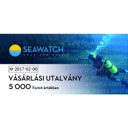 Gear4Dive SeaWatch Ajándékutalvány