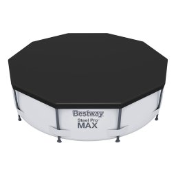 Bestway Medence takaró fólia 427 cm - Fémvázas medencéhez