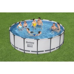 Bestway CALABRIA fémvázas medence szett vízforgatóval 457x122 cm