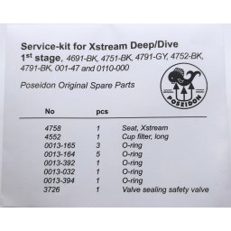 Szerviz kit 1. lépcső Xstream Deep MK3