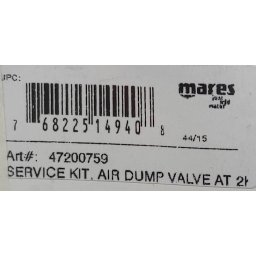 Mares AIR DUMP Szelep 2003 Szerviz Kit