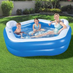 Bestway Family Fun felfújható gyerek medence 213 x 207 x 69 cm