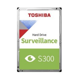 Merevlemez HDD 4TB 5400rpm SATA3 128MB Toshiba S300 (HDWT840UZSVA)
