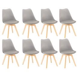 Silla étkezőszék 8 db szürke színben