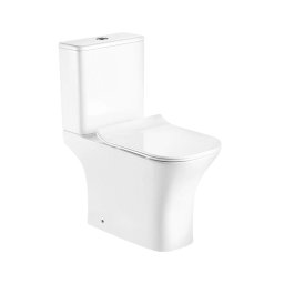 Nile monoblokkos kompakt WC alsó kifolyással soft close ülőkével