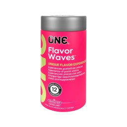 ONE Flavor Waves - ízesített óvszer - vegyes (12 db)