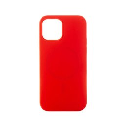 ER POWER szilikon borító CARNEVAL SNAP iPhone 12 mini készülékhez MagSafe-rel - Piros