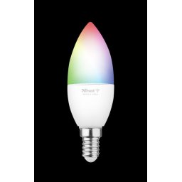 TRUST Smart WiFi LED gyertya E14 Fehér és színes