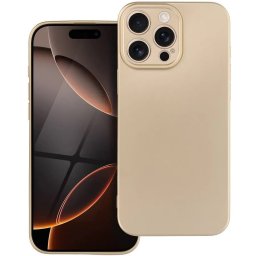 Xiaomi Redmi Note 14 Pro Plus 5G (Global), Szilikon tok, mikrofiber plüss belső, csillogó hátlap, Metallic Case, arany