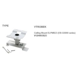 EPSON mennyezeti rögzítő ELPMB23 EB-19xx, 17xx, 8x, 8xx, EB-Sx, EB-Xx, EB-Wx mennyezeti készlethez - projektor mennyezeti tartó