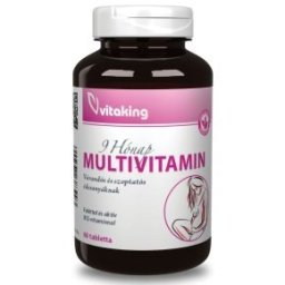 Vitaking 9 Month Kismama Multivitamin tabletta - 60db