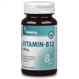 Vitaking B12-vitamin 1000mcg kapszula - 60db