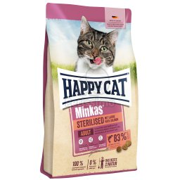 Happy Cat Minkas Sterilised - lazac 10 kg