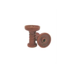 El Nefes mini porcelán phunnel vízipipa kerámia - barna (7)