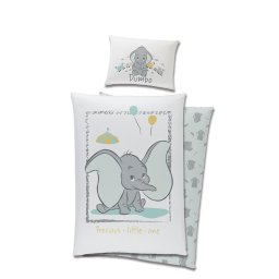 Disney Dumbó Precious gyerek, ovis ágyneműhuzat 100x135 cm, 40x60 cm