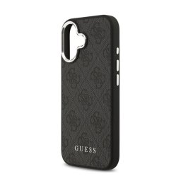 GUESS 4G MAGSAFE szilikon telefonvédő (ütésállóság, műanyag hátlap) FEKETE Apple iPhone 17