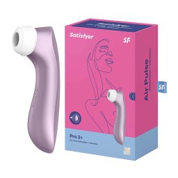 Satisfyer Pro 2 + léghullámos csiklóizgató, vibrációval (lila)