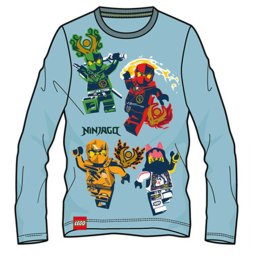Lego Ninjago Battle Blue gyerek hosszú ujjú póló, felső 4 év / 104 cm