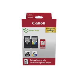 Canon PG-540/CL-541 eredeti multipack + 50db GP501 10X15CM fotópapír (5225B013)
