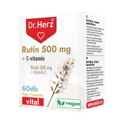 Dr. Herz Rutin 500 mg + C-vitamin kapszula 60x