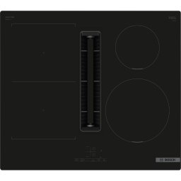 Bosch PVS611B16E Beépíthető Indukciós főzőlap beépített páraelszívóval Keret nélküli, 7400 W, Érintőszenzoros, Gyerekzár, Booster funkció, 2 vagy 3 fázisra köthető